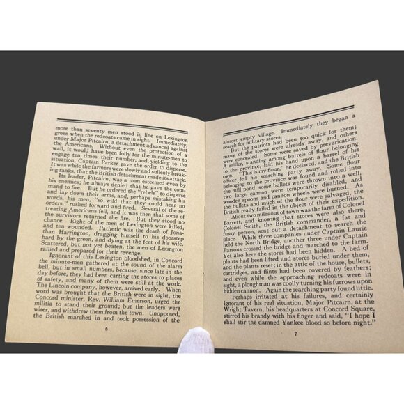 Historic Concord Booklet Presented By John Hancock Life Insurance Co. Featuring - Picture 9 of 15